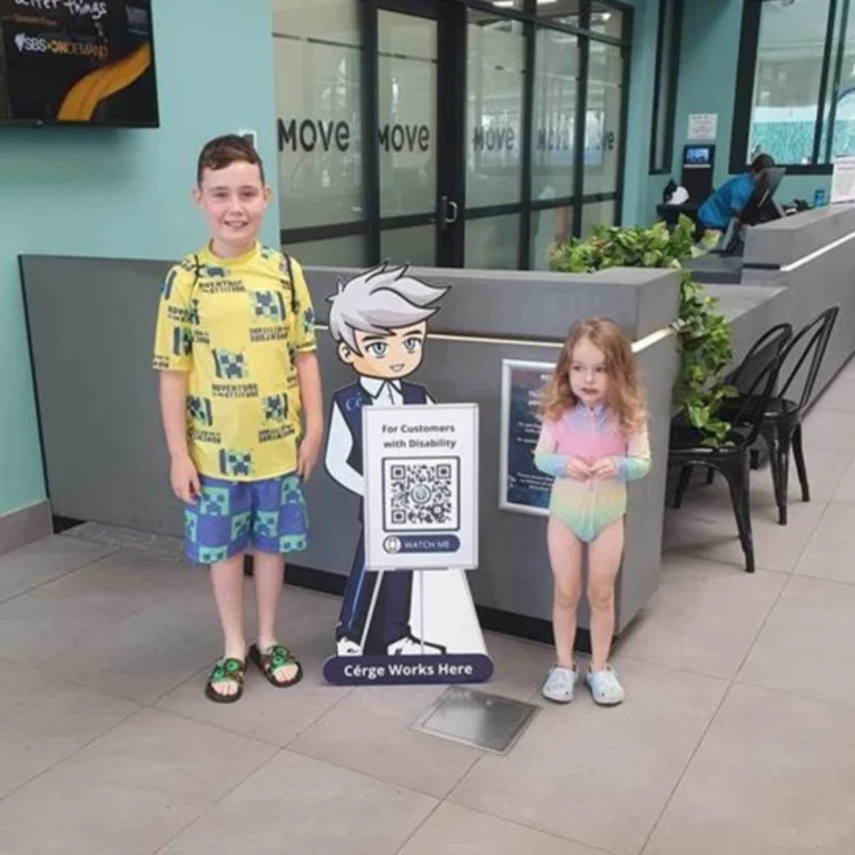 The power of inclusive communication technologies at Keilor East Aquatic Centre