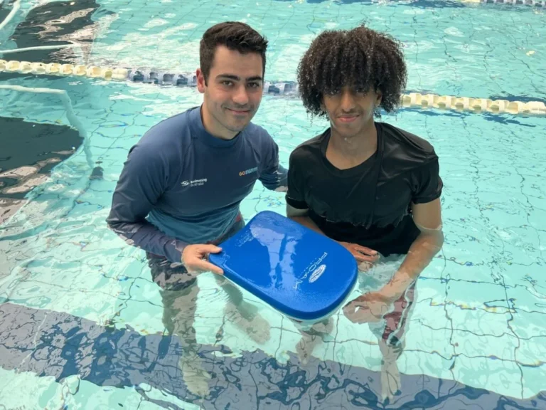 From learner to lifeguard: Junaid’s journey through the All In! Swim Program at MOVE